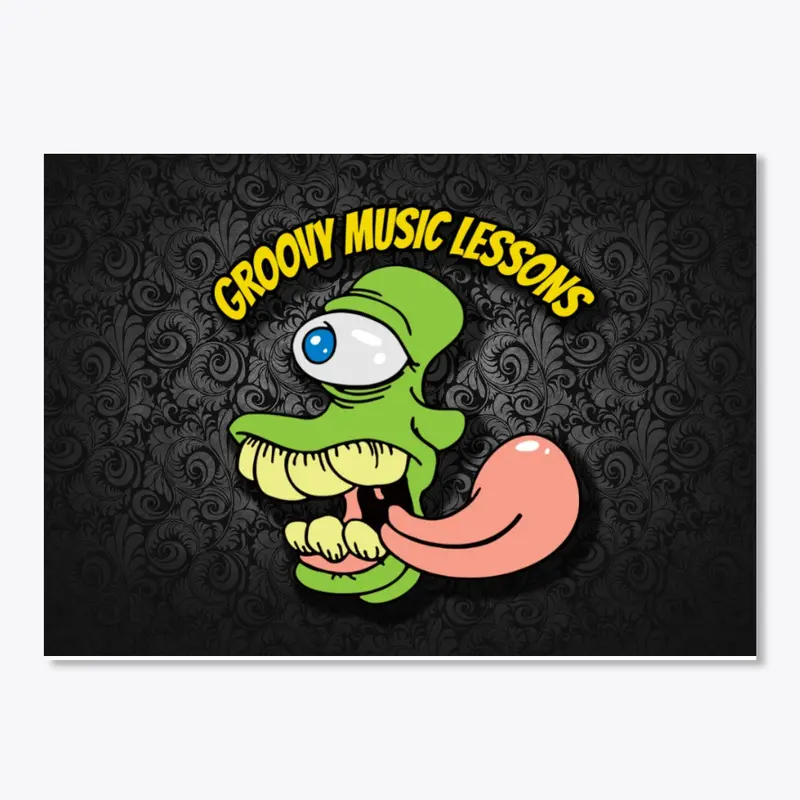 GROOVY MUSIC LESSONS BLACK PAISLEY