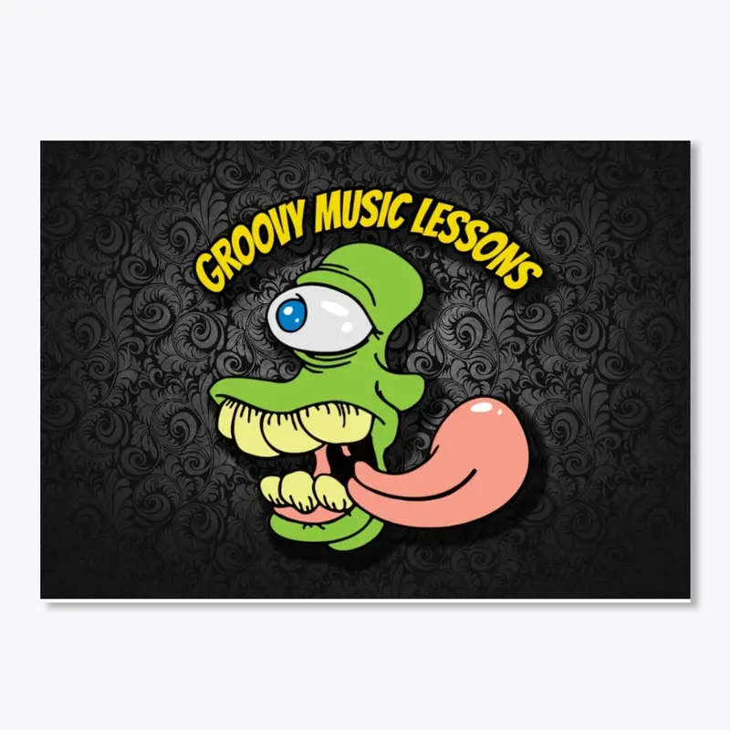 GROOVY MUSIC LESSONS BLACK PAISLEY